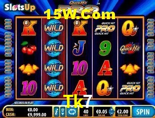 Slots com jackpots e giros grátis na Tk7